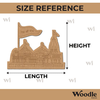 Ayodhya Ram Mandir Pre Marked MDF Design 1