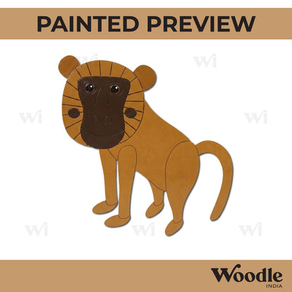 Baboon Pre Marked MDF Design 2