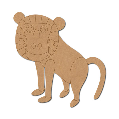 Baboon Pre Marked MDF Design 2