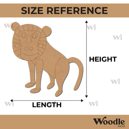 Baboon Pre Marked MDF Design 2