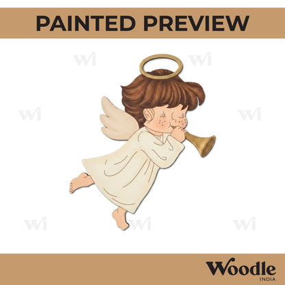 Baby Angel Pre Marked MDF Design 1