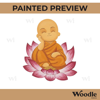 Baby Buddha Pre Marked MDF Design 1