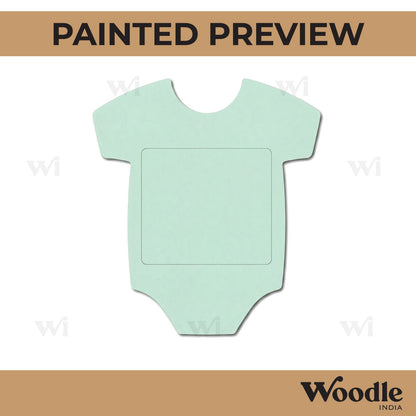 Baby Clothes Pre Marked MDF Design 1
