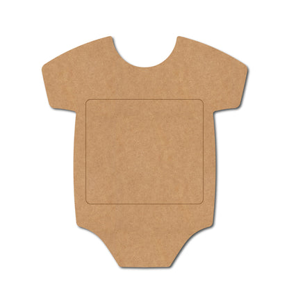 Baby Clothes Pre Marked MDF Design 1