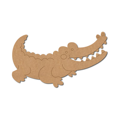 Baby Crocodile Pre Marked MDF Design 3