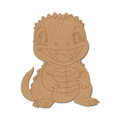 Baby Crocodile Pre Marked MDF Design 5