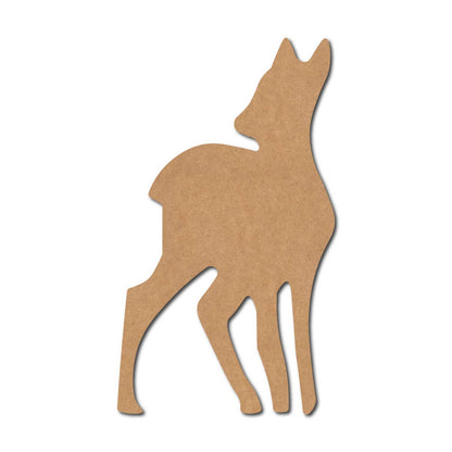 Baby Deer Cutout MDF Design 1