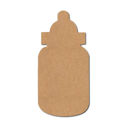 Baby Milk Bottle Cutout MDF Design 2