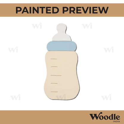 Baby Milk Bottle Pre Marked MDF Design 1