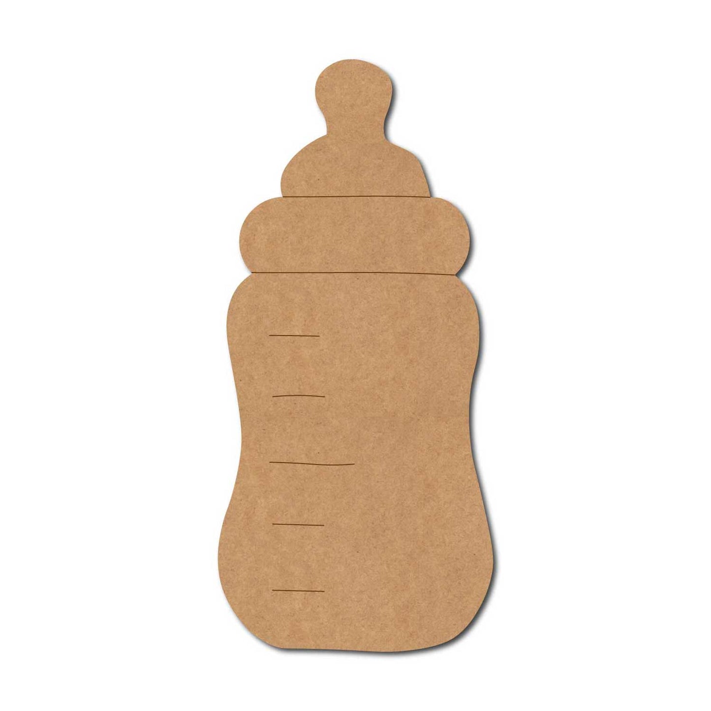 Baby Milk Bottle Pre Marked MDF Design 1