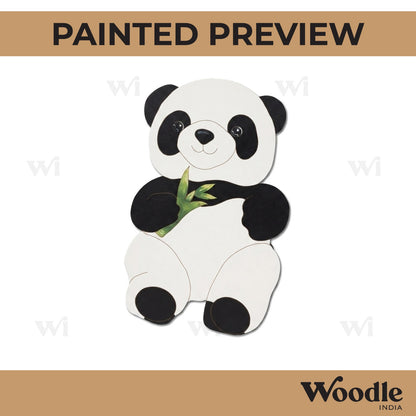 Baby Panda Pre Marked MDF Design 2