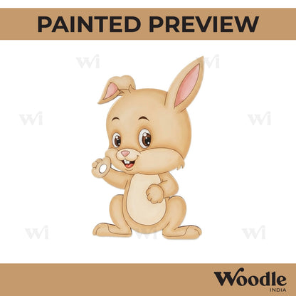Baby Rabbit Pre Marked MDF Design 1