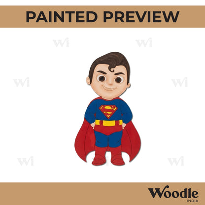 Baby Superman Pre Marked MDF Design 1