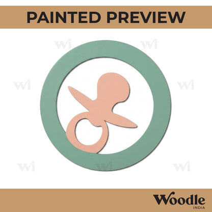 Baby Teether Cutout MDF Design 1