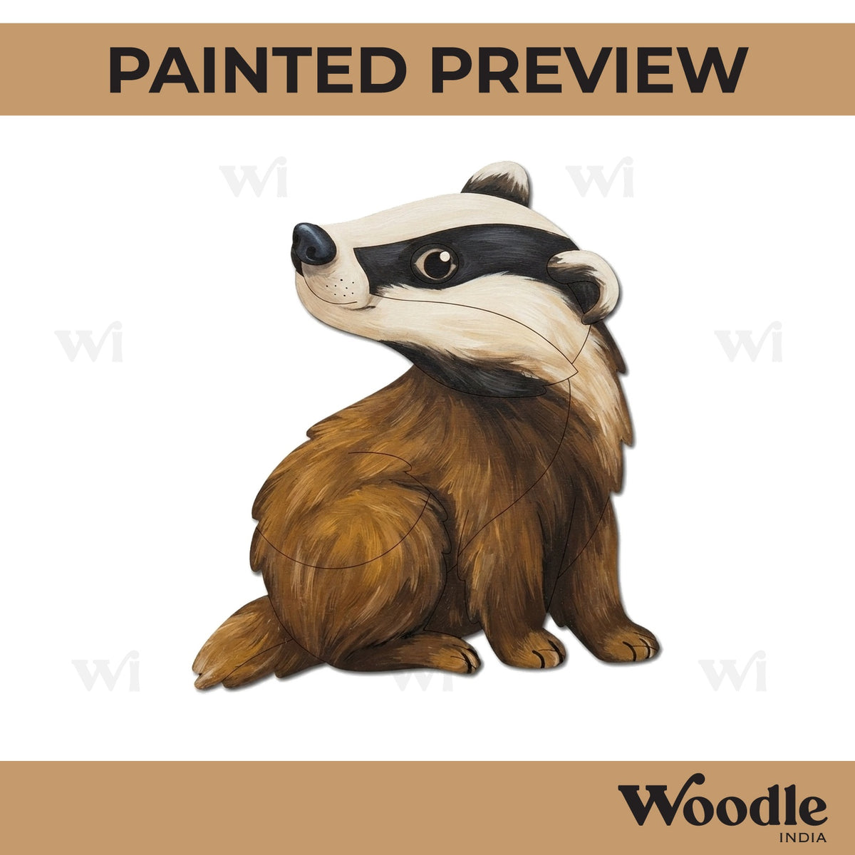 Badger Pre Marked MDF Design 1