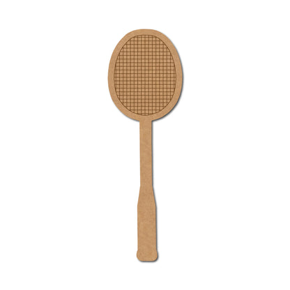 Badminton Racket Pre Marked MDF Design 1