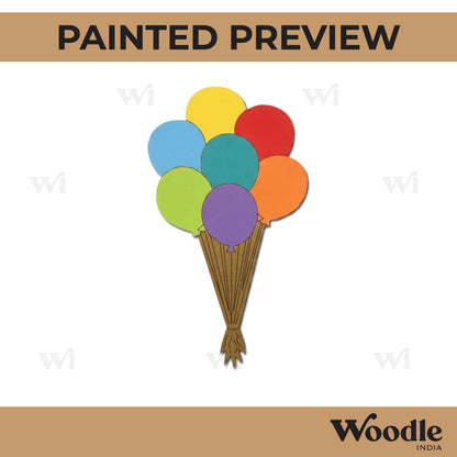 Balloons Pre Marked MDF Design 1