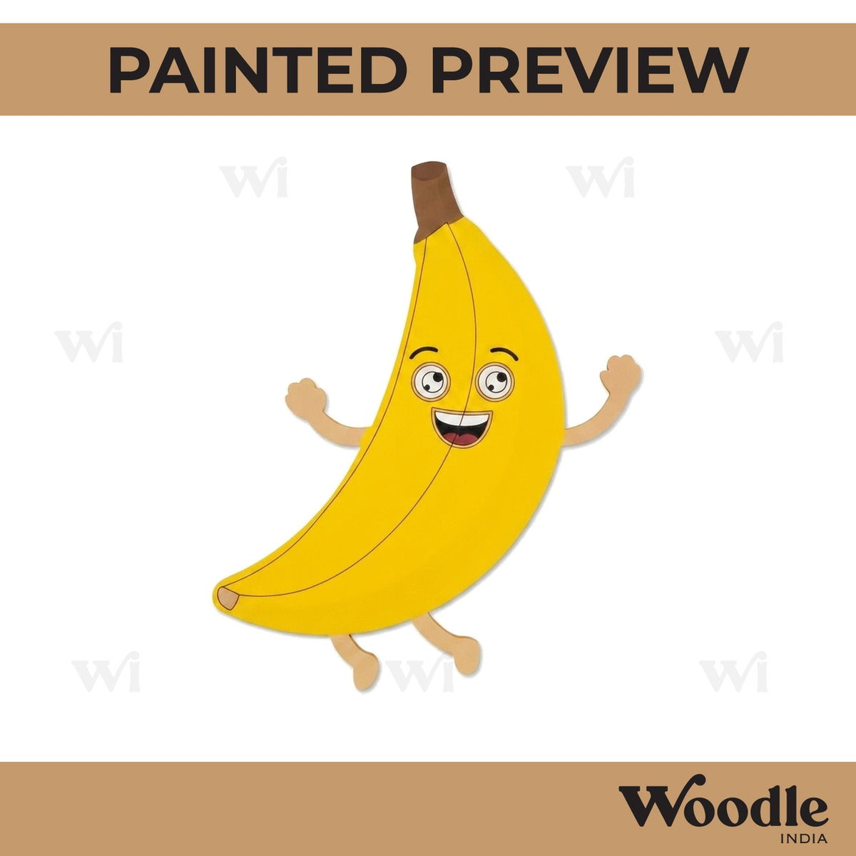 Banana Pre Marked MDF Design 2