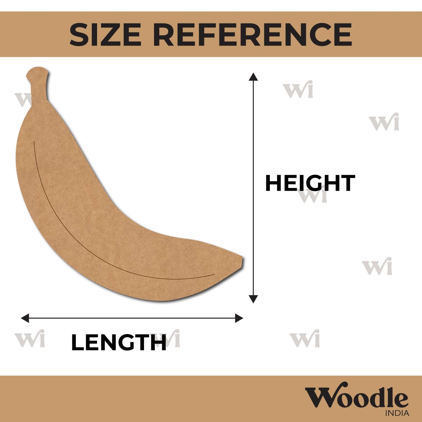 Banana Pre Marked MDF Design 3