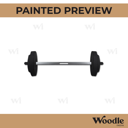 Barbell Pre Marked MDF Design 1