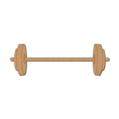 Barbell Pre Marked MDF Design 1