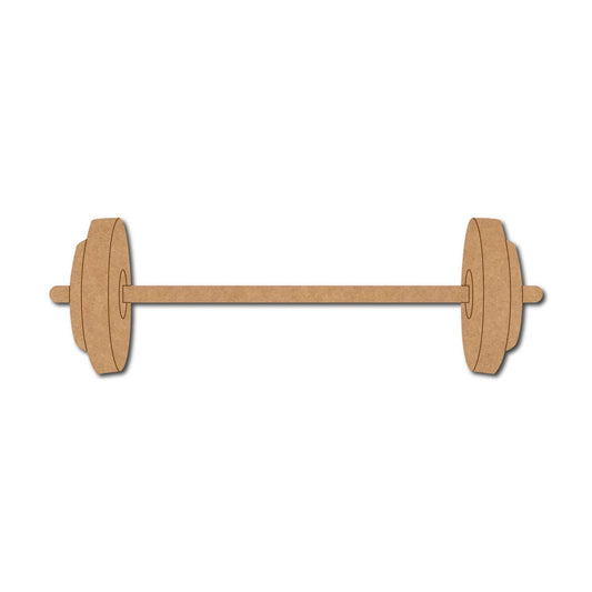 Barbell Pre Marked MDF Design 1