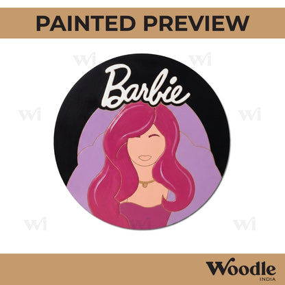 Barbie Doll Pre Marked MDF Design 1