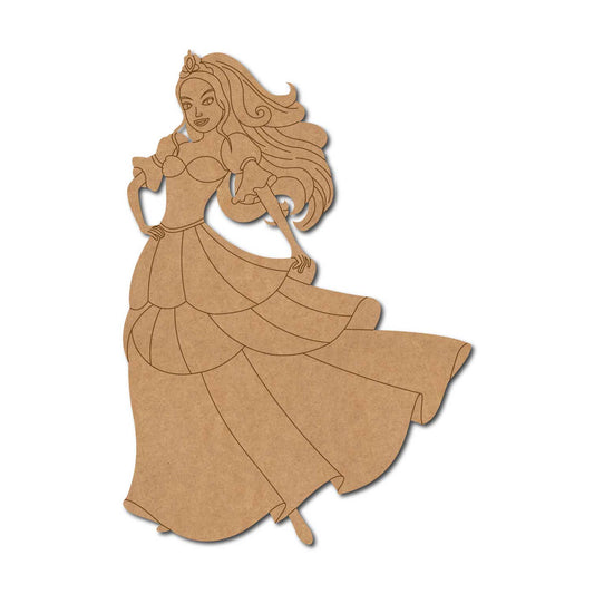 Barbie Doll Pre Marked MDF Design 3