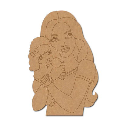 Barbie Pre Marked MDF Design 1