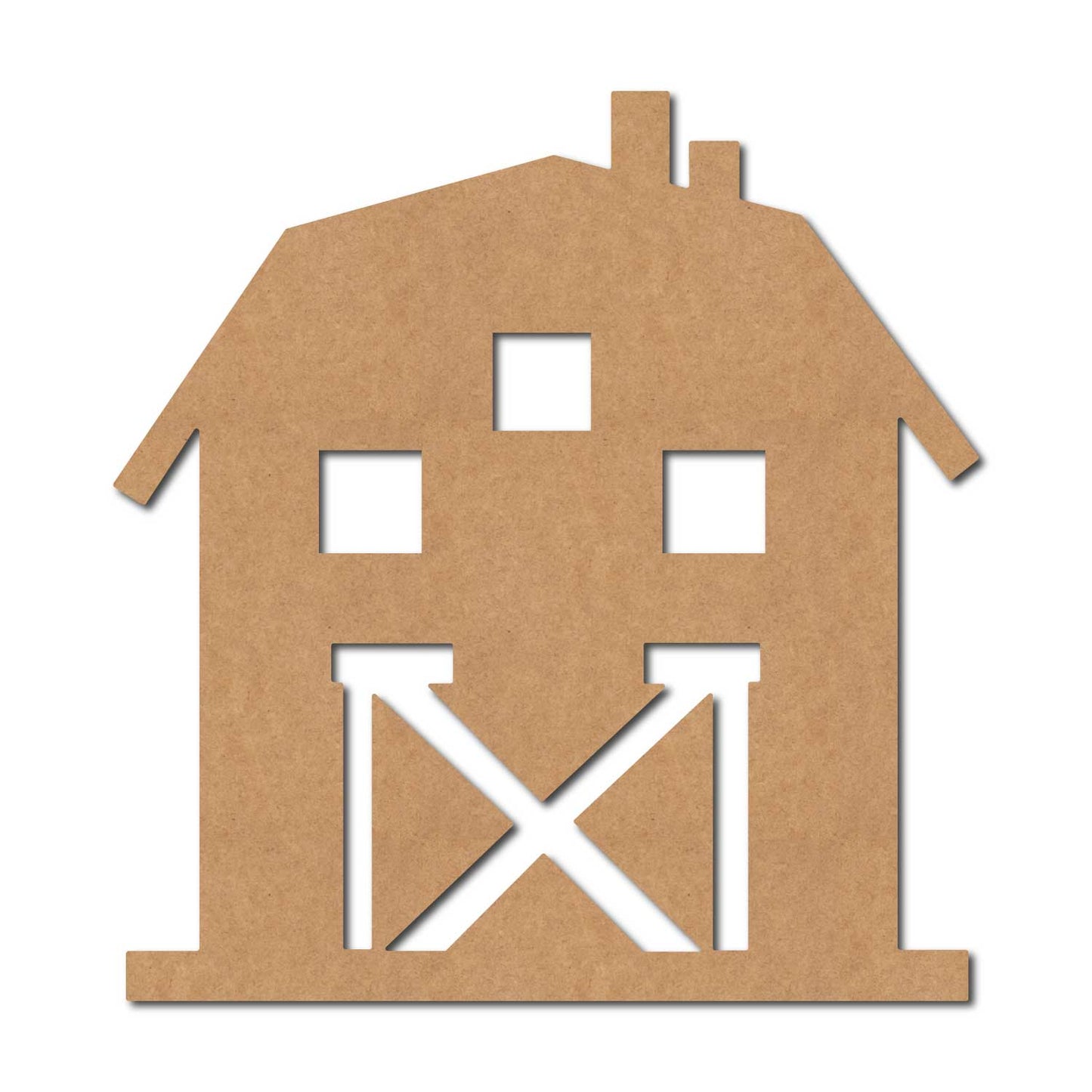 Barn Cutout MDF Design 1