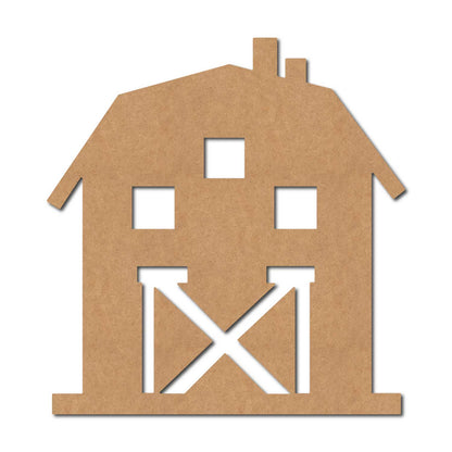 Barn Cutout MDF Design 1