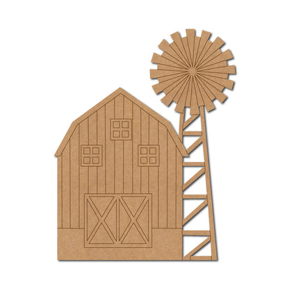 Barn Pre Marked MDF Design 1