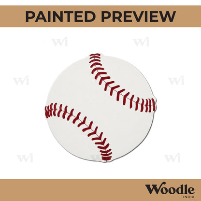 Baseball Pre Marked MDF Design 1