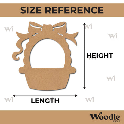 Basket Cutout MDF Design 1