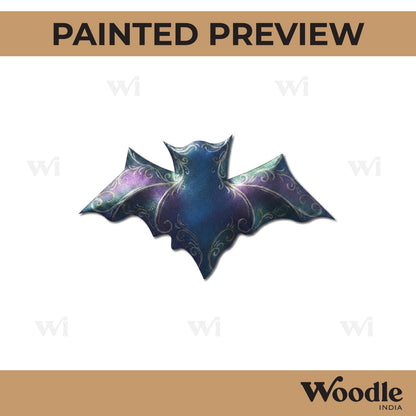 Bat Cutout MDF Design 1