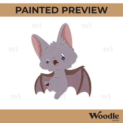 Bat Pre Marked MDF Design 2