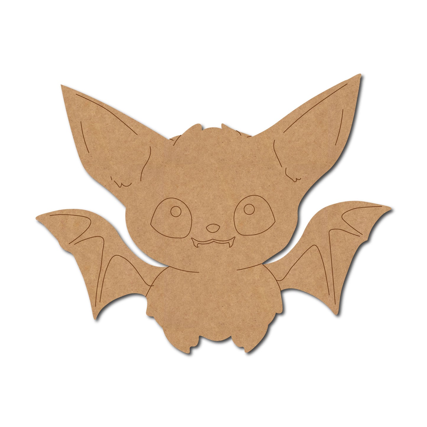 Bat Pre Marked MDF Design 4