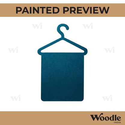 Bathroom Towel Hanger Cutout MDF Design 2