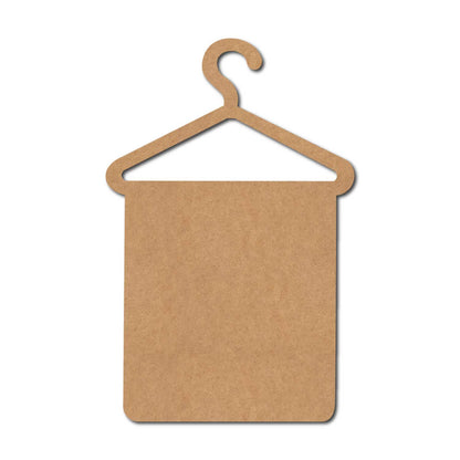 Bathroom Towel Hanger Cutout MDF Design 2