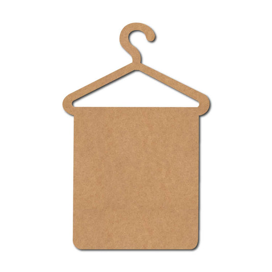 Bathroom Towel Hanger Cutout MDF Design 2