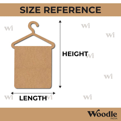 Bathroom Towel Hanger Cutout MDF Design 2