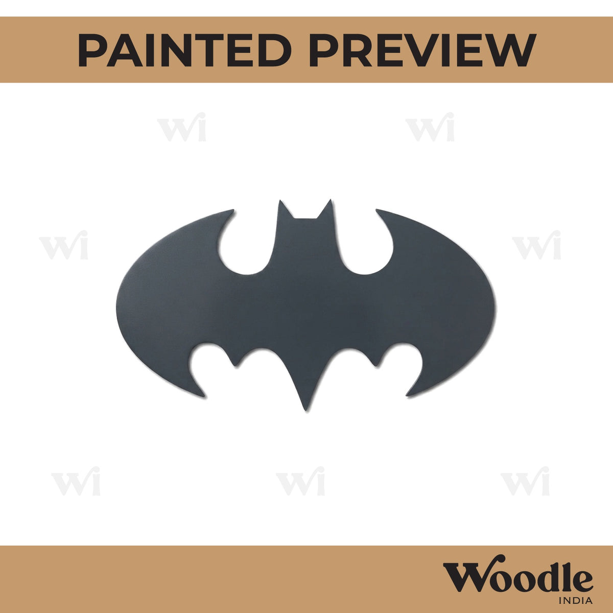 Batman Cutout MDF Design 2