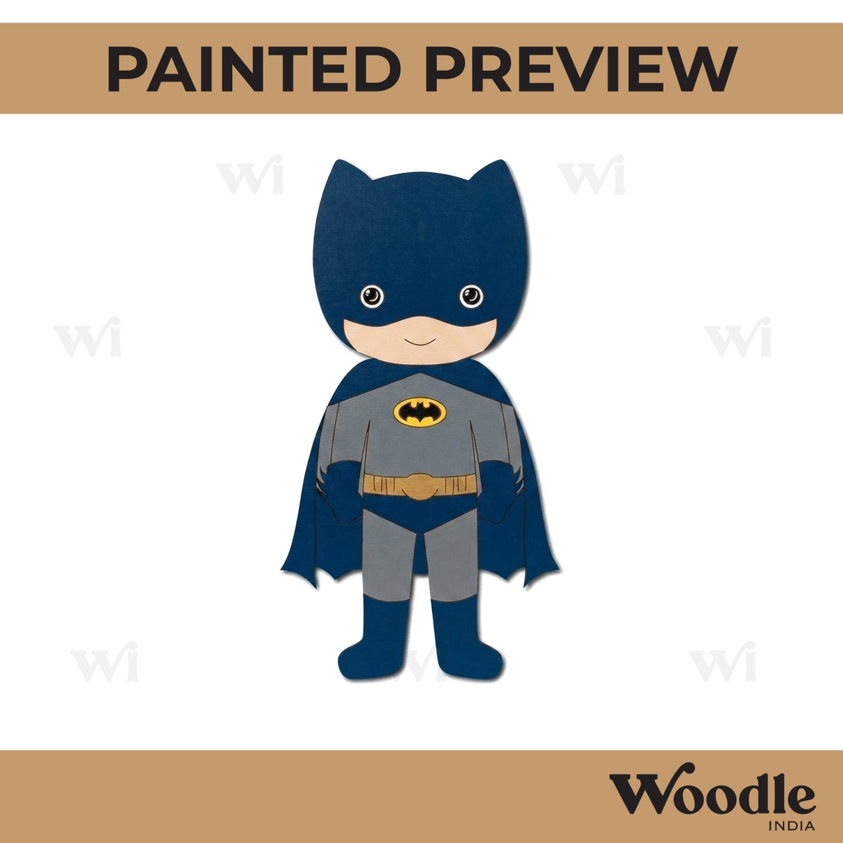 Batman Pre Marked MDF Design 2