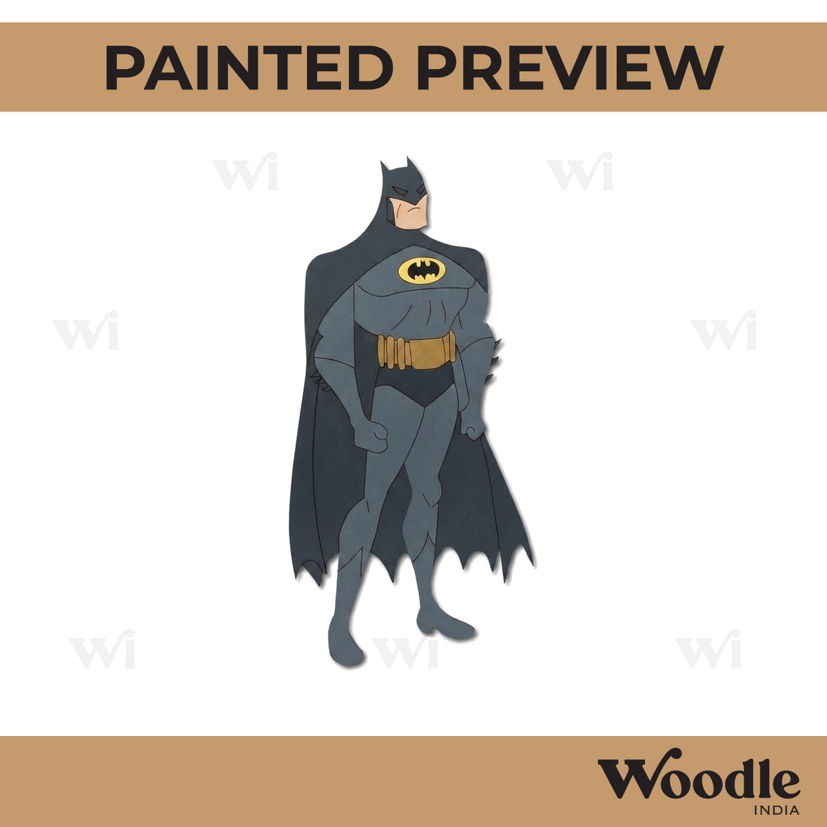 Batman Pre Marked MDF Design 6