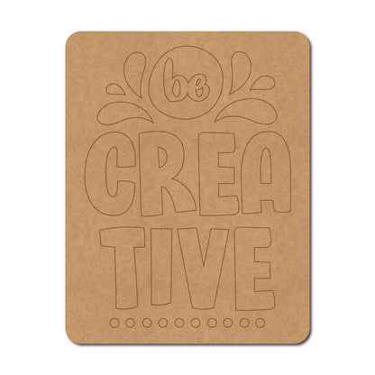 Be Creative Pre Marked Base MDF Design 1