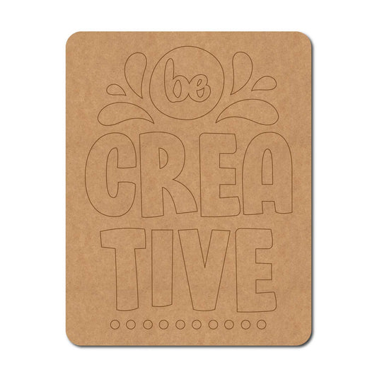 Be Creative Pre Marked Base MDF Design 1