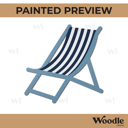 Beach Chair Cutout MDF Design 1