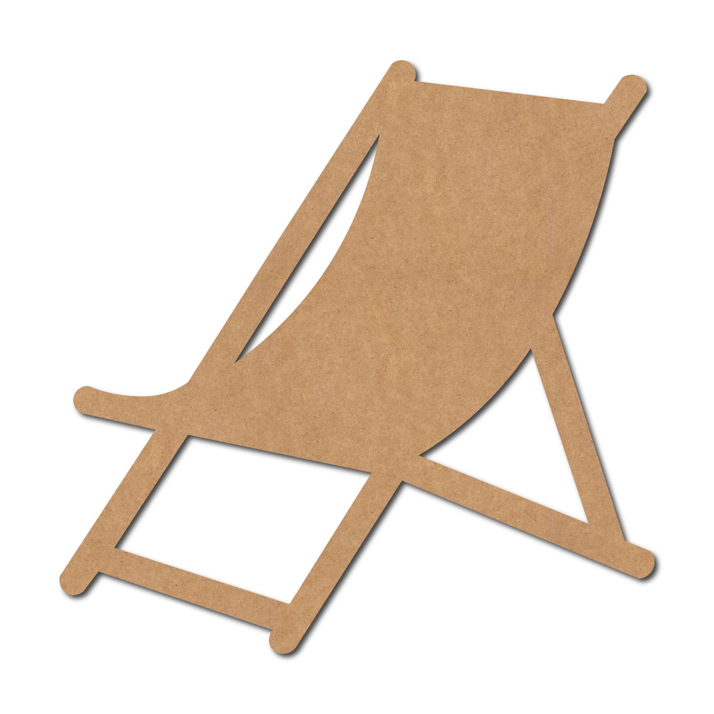 Beach Chair Cutout MDF Design 1