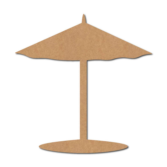 Beach Umbrella Cutout MDF Design 1