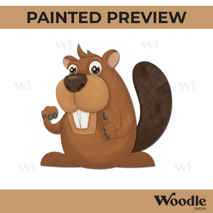 Beaver Pre Marked MDF Design 1
